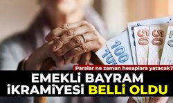 Emekli bayram ikramiyesi belli oldu