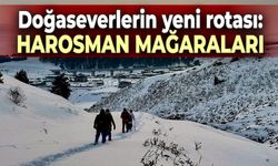Doğaseverlerin yeni rotası: Harosman mağaraları