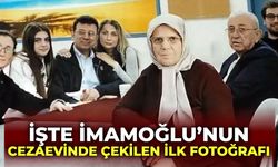 İşte İmamoğlu'nun cezaevinde çekilen ilk fotoğrafı