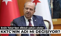 KKTC'nin adı mı değişiyor? Ersin Tatar'dan dikkat çeken sözler