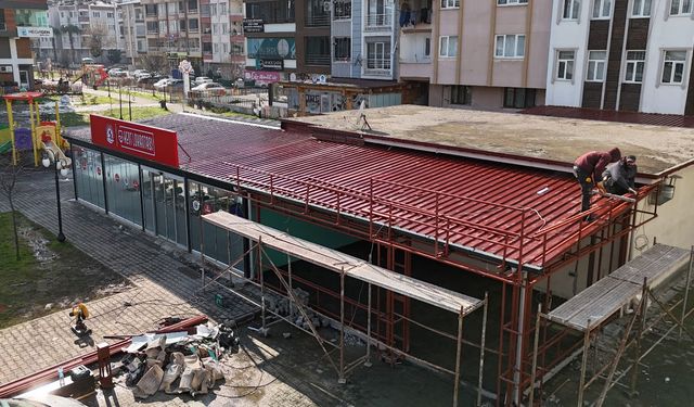 Atakum Belediyesi yeni kent lokantası ve kent kasap için yoğun mesaide