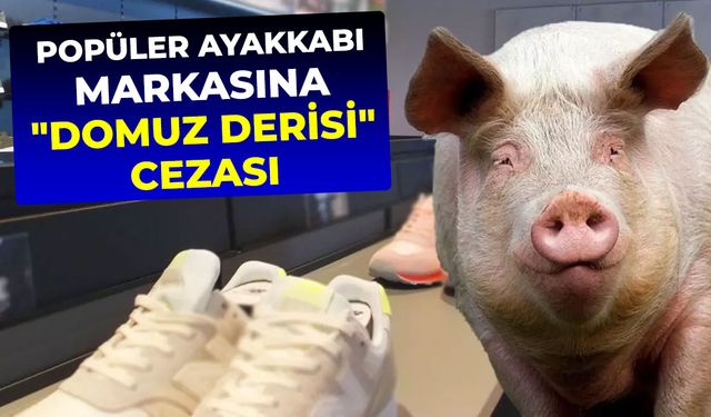 Popüler ayakkabı markasına "domuz derisi" cezası
