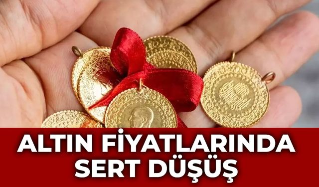 Altın Fiyatlarında Sert Düşüş: Gram ve Ons Altında Son Durum