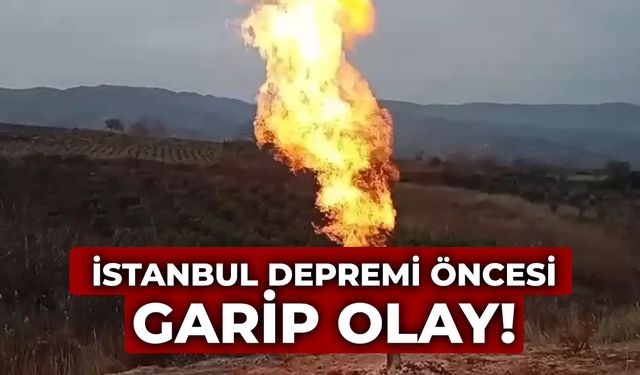 İstanbul depremi öncesi garip olay
