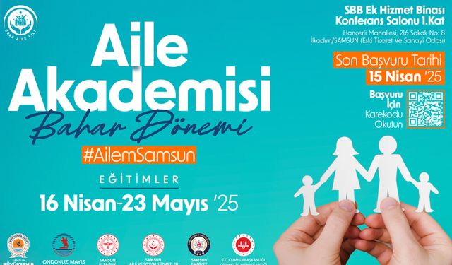 SAMSUN’DA AİLE AKADEMİSİ EĞİTİM PROGRAMI BAŞLIYOR