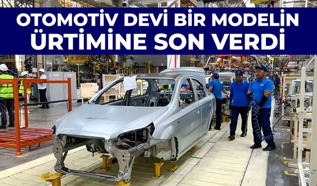 Otomotiv devi bir modelin üretimine son verdi