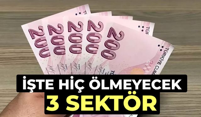 İşte hiç ölmeyecek 3 sektör