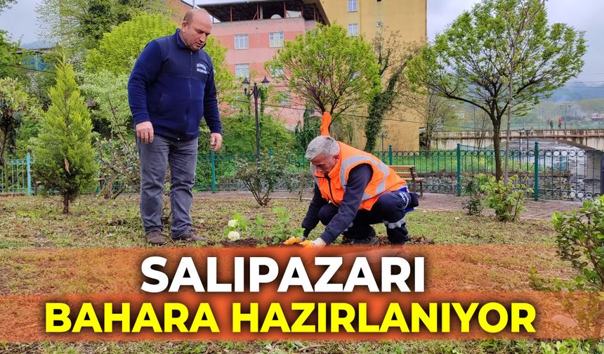 SALIPAZARI BAHARA HAZIRLANIYOR