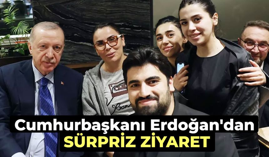 Cumhurbaşkanı Erdoğan'dan sürpriz kafe ziyareti